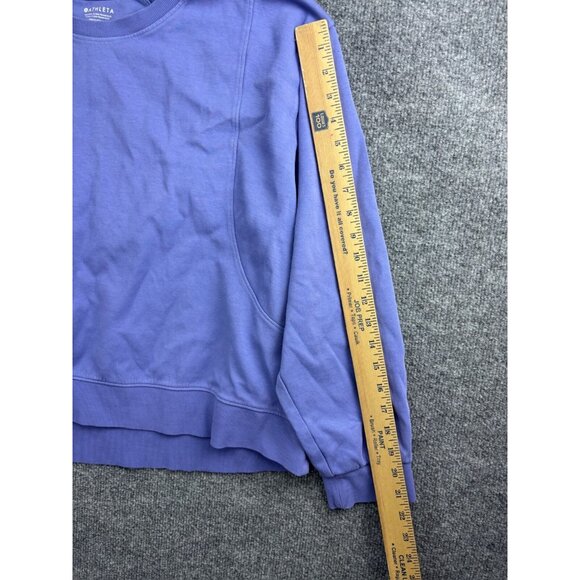 Athleta Purple Sweatshirt - Picture 4 of 8